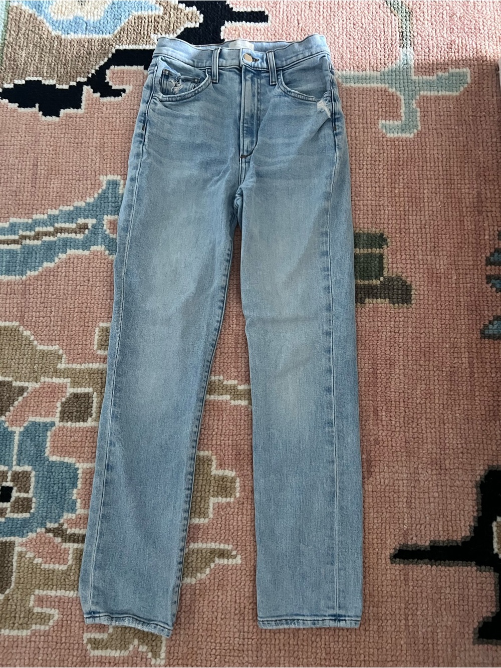 The Valentina Super High Rise Cigarette Ankle - Size 25